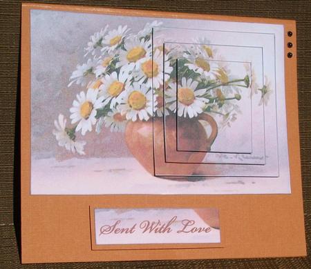 Fresh as a Daisy - Side Panel Pyramid by Brenda Schetnan