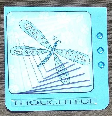 Dreamy Dragonfly Twisted Pyramage Sheet by Brenda Schetnan
