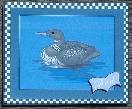 Black & White Duck by Brenda Schetnan