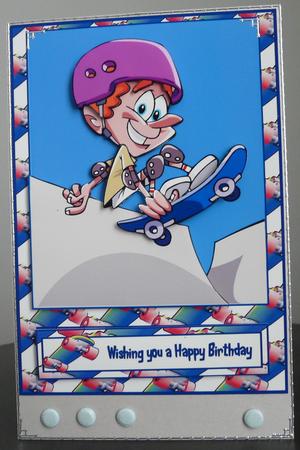 Skateboard Kid by Brenda Scott