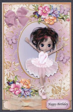 Lovely Ballerina Girl by Brenda Scott