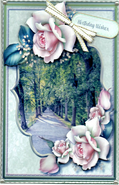 Beautiful Path in the Park  by Brenda Scott