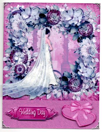Pink and White Flowers Wedding by Brenda Scott