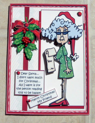 Stella is Being Nice This Christmas by Brenda Scott