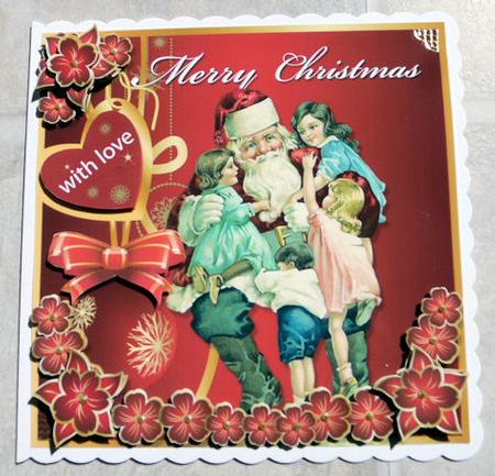 Santa & Children with Love Mini Kit by Brenda Scott