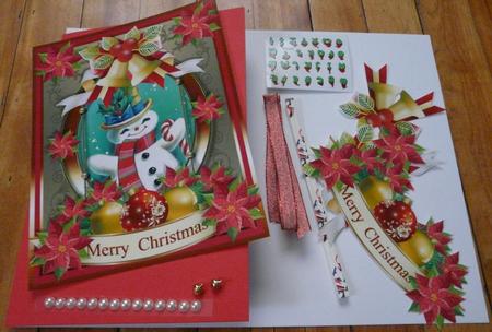 A Golden Top Hat Snowman by Brenda Scott