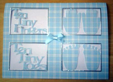 Baby Card by Brenda Wilkiinson