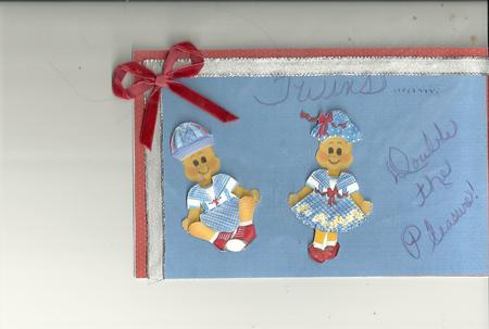 Baby Dolls in Blue by Candice Woolfall