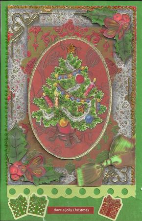 Elegant Tree Holly A4 Picture Sheet by Candice Woolfall