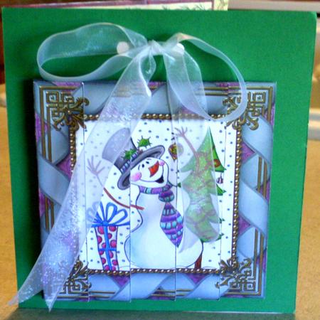 Snowman Presents 5in One Edge Side Stacker by Candice Woolfall