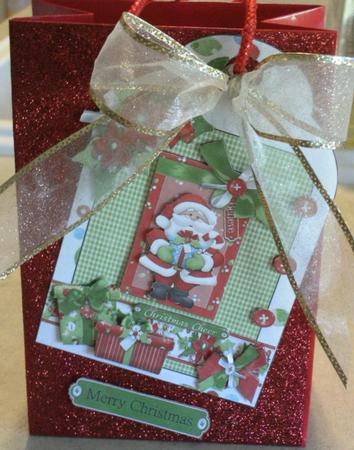 Santa Christmas Cheer by Candice Woolfall