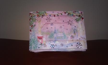 726 Christmas Church Kit  by Candice Woolfall