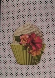 Floral Cupcake Decoupage Sheet Bumper Kit 2 (22 designs) by cari seybolt-ruiz