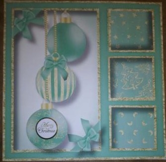 Gold Foil Baubles QUICK TOPPER Bumper Kit by cari seybolt-ruiz