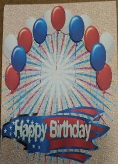 Happy Birthday,   USA by cari seybolt-ruiz