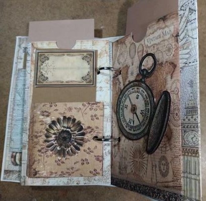 Bon  Voyage Journaling Kit (Card/Book) by cari seybolt-ruiz
