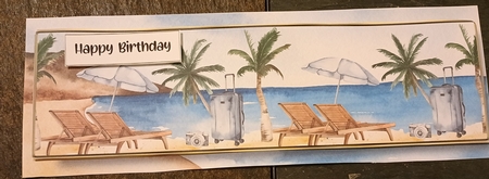 Landscape Lge DL - Beach Holiday by cari seybolt-ruiz