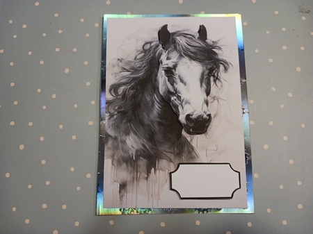 A4 - Horse 2 by cari seybolt-ruiz