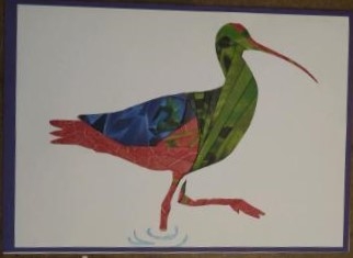 Iris Folding Curlew Pattern by cari seybolt-ruiz