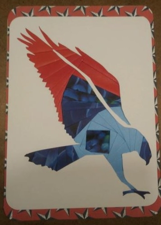 Iris Folding Eagle Pattern by cari seybolt-ruiz