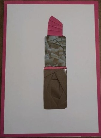 Lipstick Iris Folding Pattern by cari seybolt-ruiz