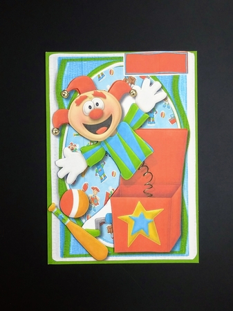 Lovely Toy Box Jack-in-the Box  by cari seybolt-ruiz