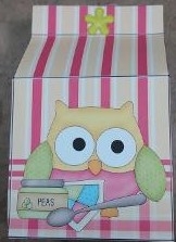 Yellow Owl Milk Carton by cari seybolt-ruiz