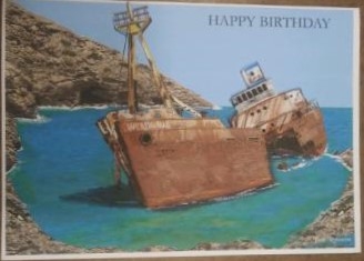 Mediterranean Shipwreck by cari seybolt-ruiz
