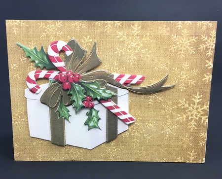 Christmas Colors 2 - Glitter Snowflake Pattern A4 Size Backgrounds by cari seybolt-ruiz