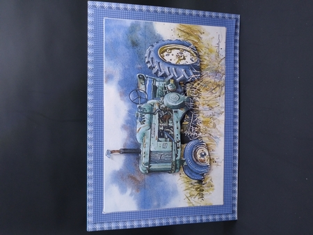Palace Blue Gingham Patterns by cari seybolt-ruiz