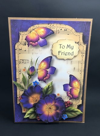 Sheet Music & Butterflies 2 Bumper Kit by cari seybolt-ruiz