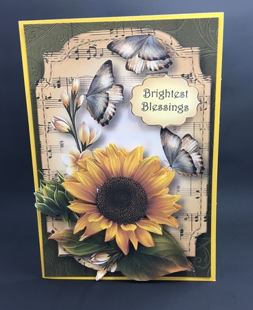 Sheet Music & Butterflies 5 Bumper Kit by cari seybolt-ruiz
