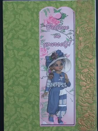 5 beautiful Girl  Bookmarks #1 by cari seybolt-ruiz