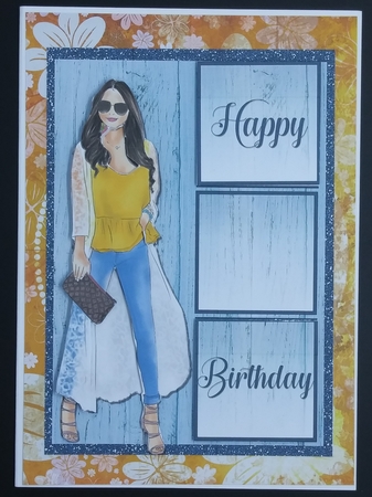 5x7 BIRTHDAY GIRL MINI KIT 2  by cari seybolt-ruiz