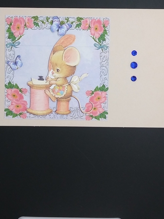 Little Mouse Birthday 3 by cari seybolt-ruiz