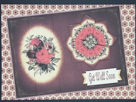 JJ VINTAGE FLOWER 1 5X7 MOTHERS DAY BIRTHDAY AND MORE TEA BAG MINI KIT by cari seybolt-ruiz