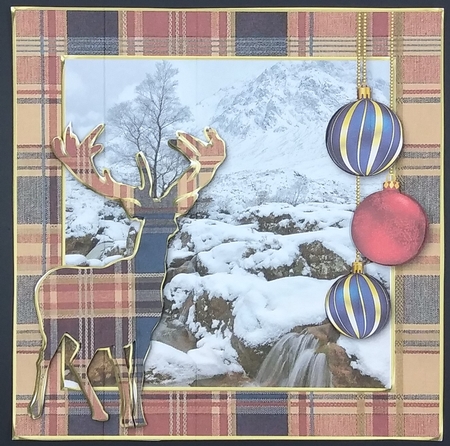 Tartan Christmas 7 by cari seybolt-ruiz