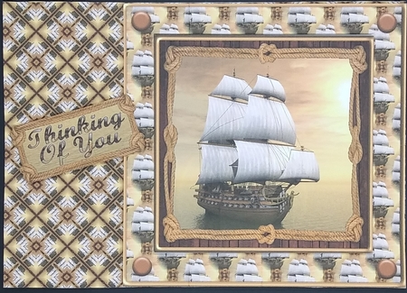 JJ SAIL THE SEAS SQUARE QUICK CARD MINI KIT 3 by cari seybolt-ruiz