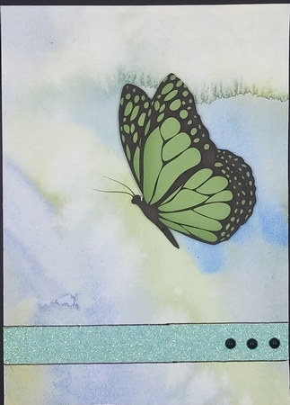 Calm Docked Butterfly by cari seybolt-ruiz