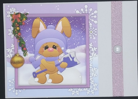 Beautiful Snow Bunnies 3 by cari seybolt-ruiz