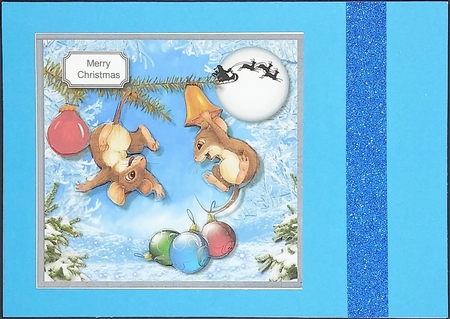 Christmas frolicking by cari seybolt-ruiz