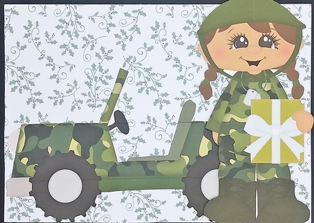 Army Christmas Digital Clip Art Set by cari seybolt-ruiz