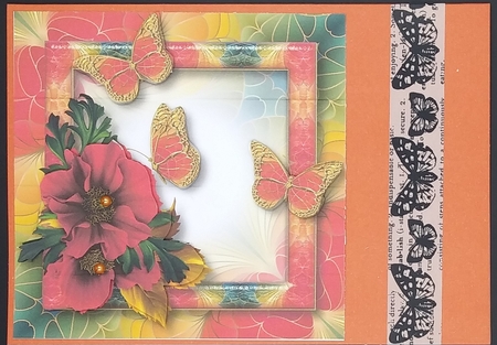 Art Nouveau Bright & Butterflies QUICK TOPPER Bumper Kit 1 by cari seybolt-ruiz