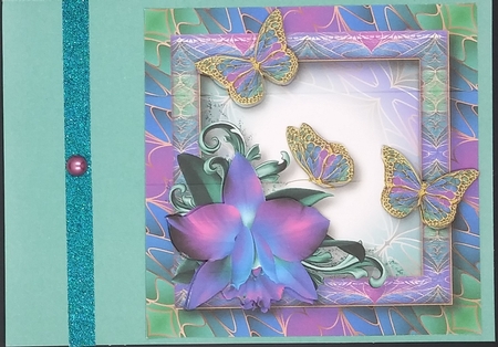 Art Nouveau Bright & Butterflies QUICK TOPPER Bumper Kit 1 by cari seybolt-ruiz