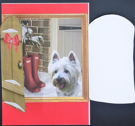 THROUGH THE GARDEN GATES, I WIN WESTIE by cari seybolt-ruiz