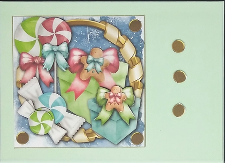 Christmas Goodies Card Topper  by cari seybolt-ruiz