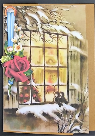 Layered Christmas - Through the Window by cari seybolt-ruiz