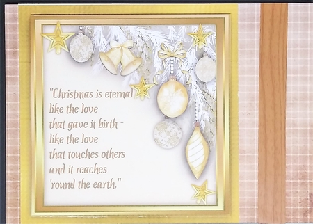Beautiful Golden Christmas Words  by cari seybolt-ruiz