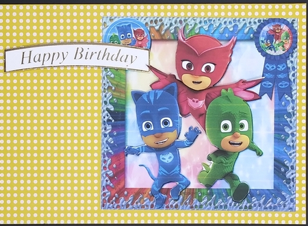 Happy Birthday PJ Masks Bumper Kit by cari seybolt-ruiz