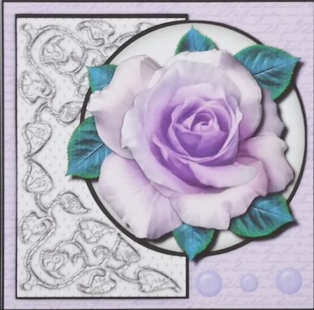 Beautiful Lilac Rose Topper by cari seybolt-ruiz